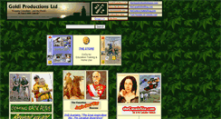 Desktop Screenshot of goldiproductions.com